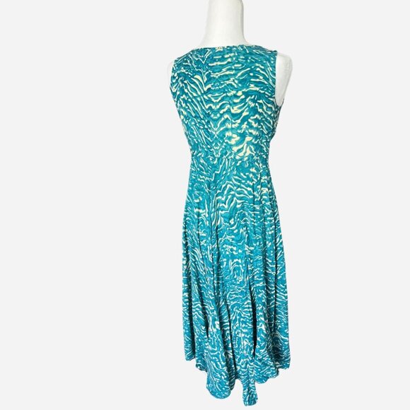 Sundance‎ Blue Boho Midi Dress A line - Picture 4 of 12